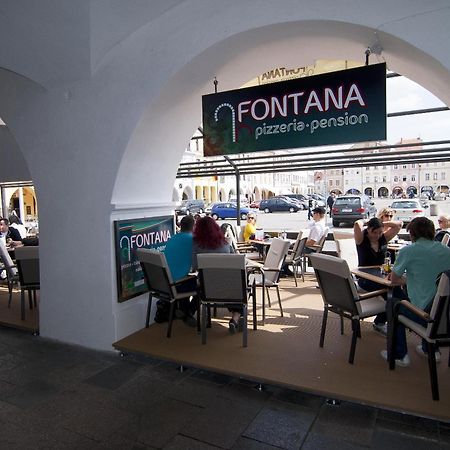 Hotel Fontana Pizzeria - Pension Ceske Budejovice Esterno foto